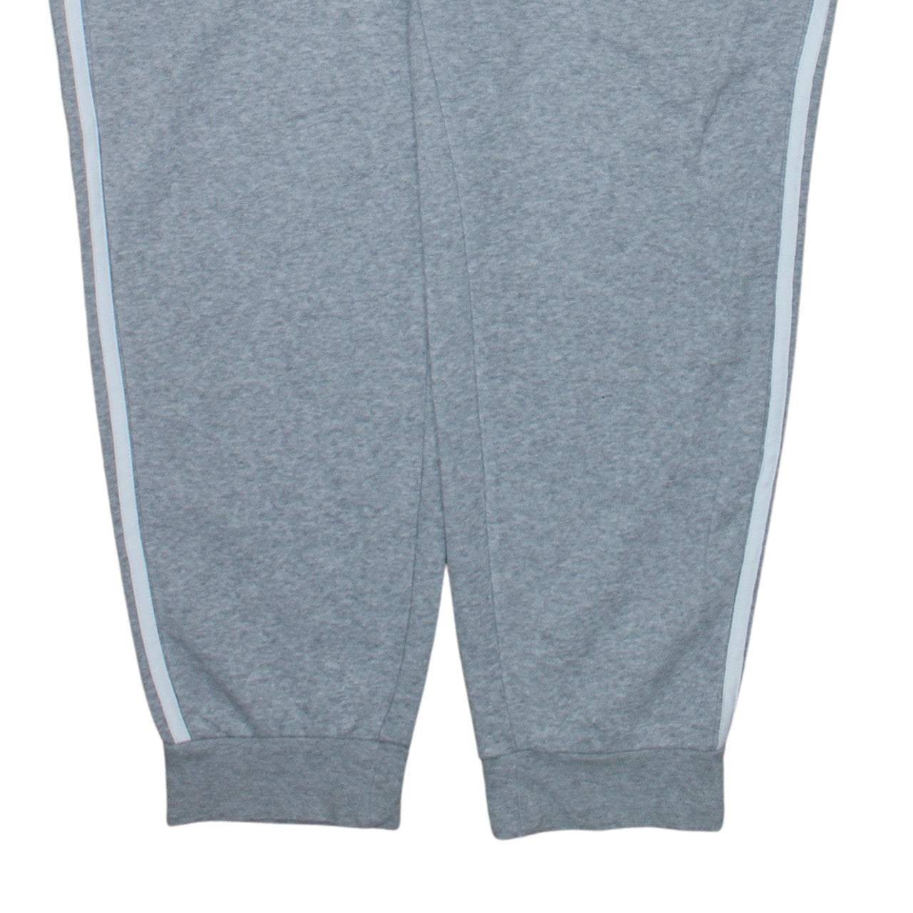Adidas Womens Grey XL Jogger Sweatpants with Side Stripes