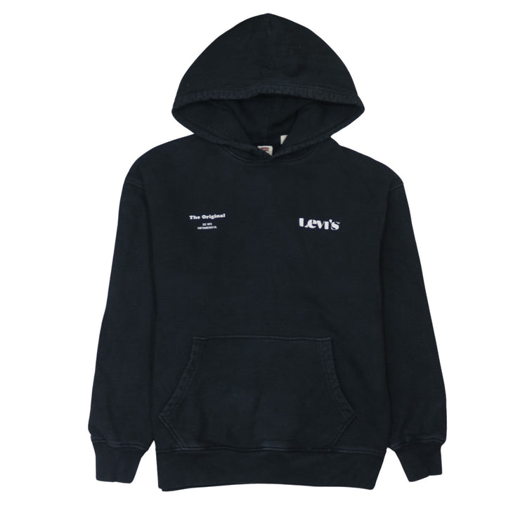 Levi's Men's Black Relaxed Fit Pullover Hoodie Size S