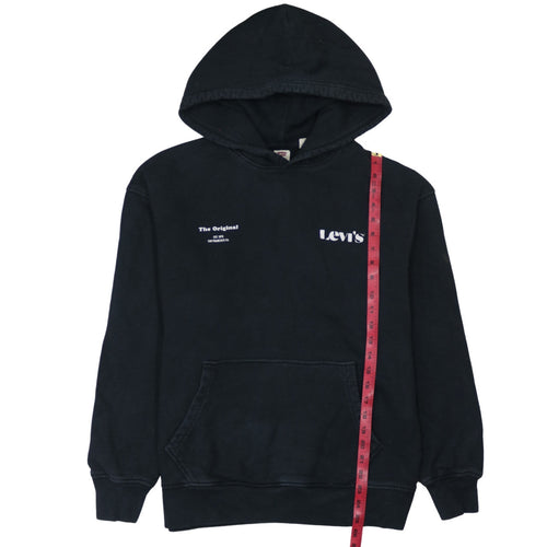 Levi's Men's Black Relaxed Fit Pullover Hoodie Size S