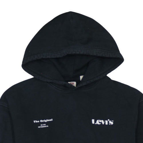 Levi's Men's Black Relaxed Fit Pullover Hoodie Size S
