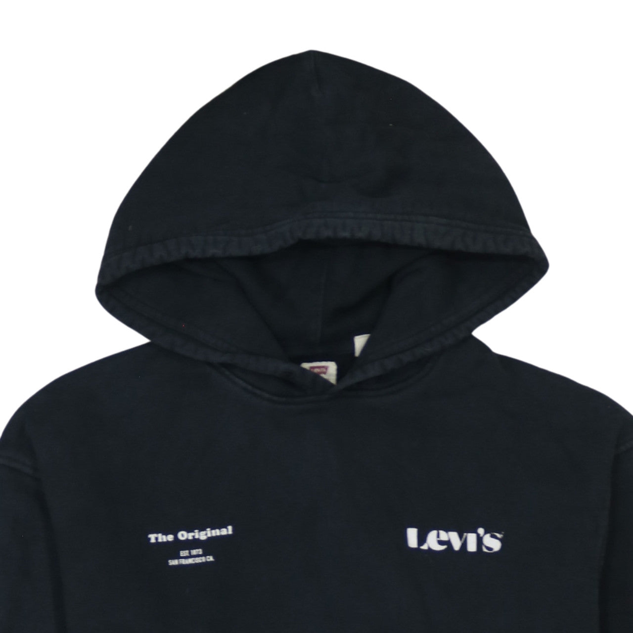 Levi's Men's Black Relaxed Fit Pullover Hoodie Size S
