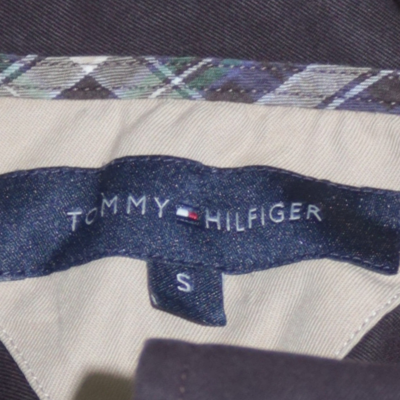 Tommy Hilfiger Men's Brown Corduroy Button-Down Shirt Size S