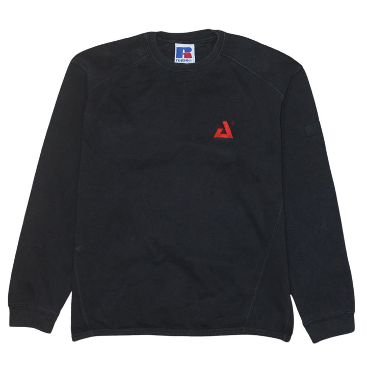 Russell Men's Black XS Crew Neck Pullover Sweatshirt