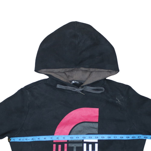 The North Face Womens Black Large Pullover Hoodie with Logo Print