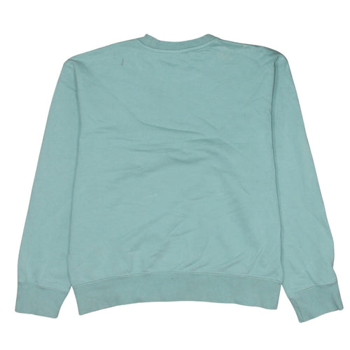 adidas Men's Green Crew Neck Sweatshirt Size M Pullover Logo