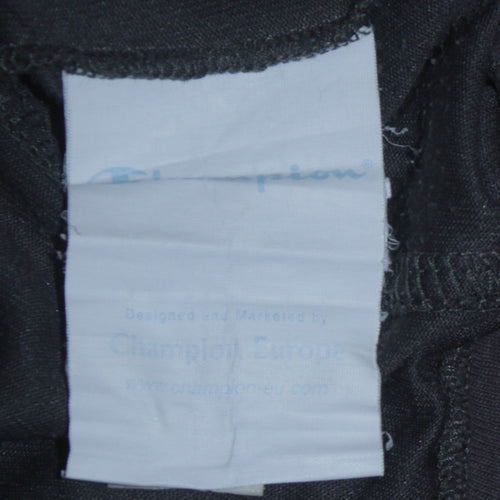 Champion Men's Black Fleece Full Zip Jacket Size M