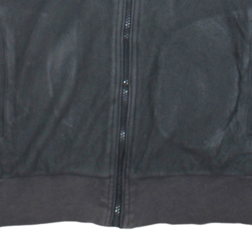 Champion Men's Black Fleece Full Zip Jacket Size M