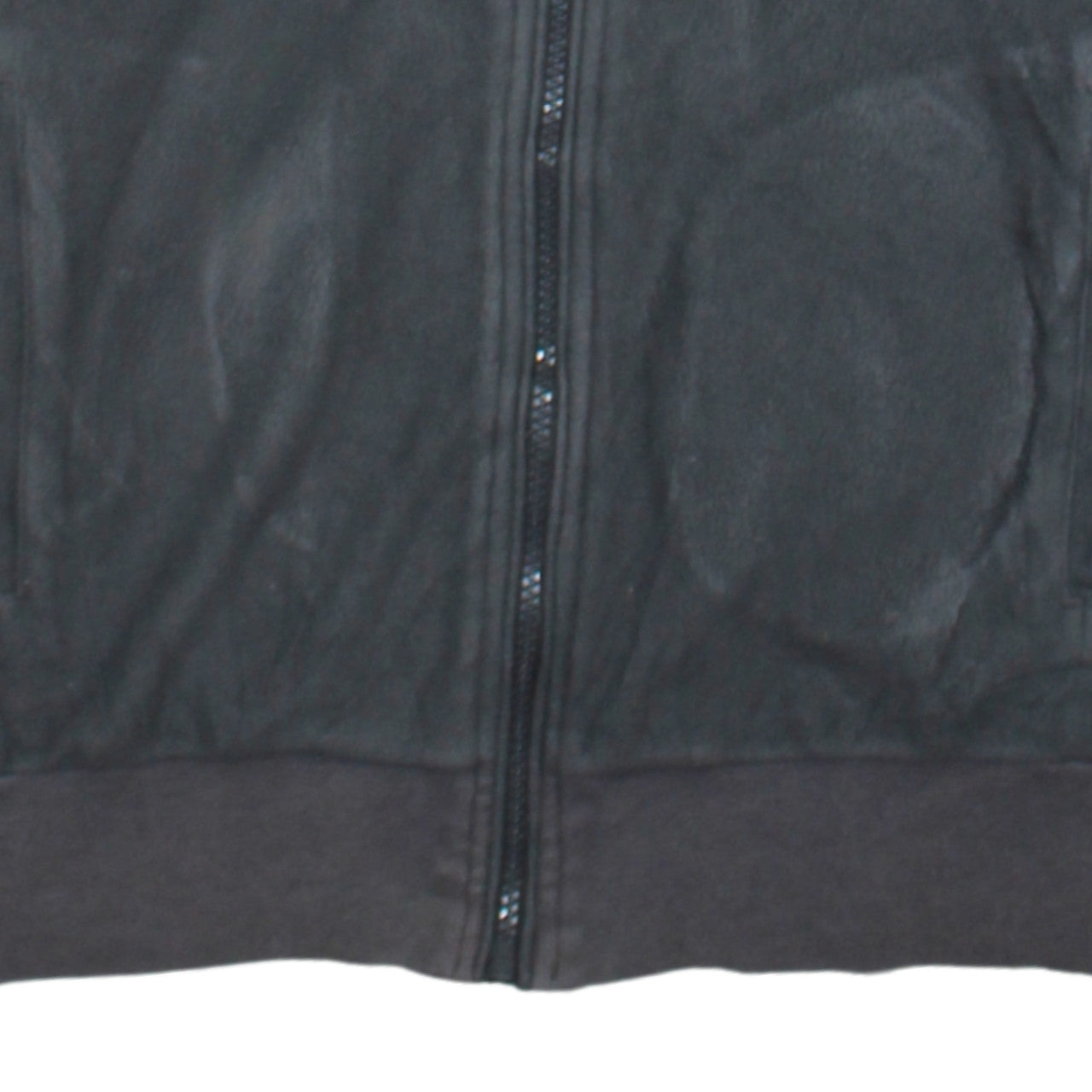 Champion Men's Black Fleece Full Zip Jacket Size M