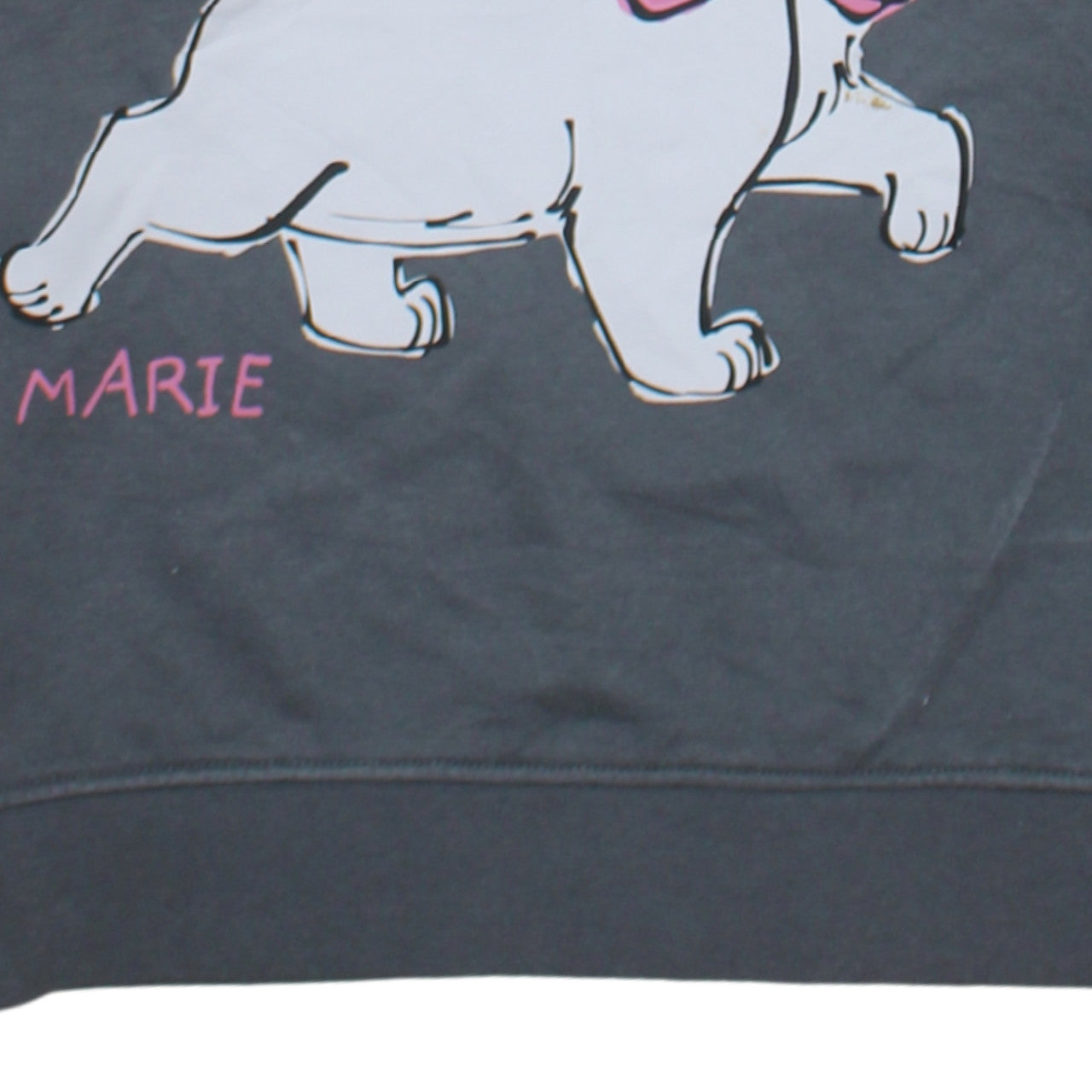 Disney Classics Marie Grey Pullover Sweatshirt Women M Primark Cares Cotton Blend