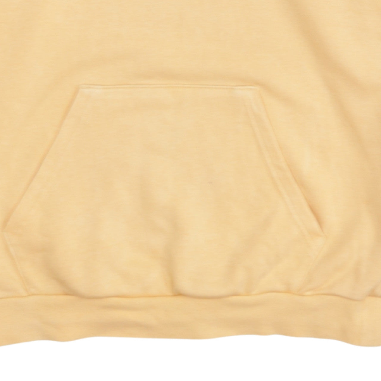 Adidas Womens Yellow Pullover Hoodie Size 4 UK with White Stripes