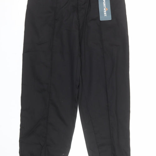 Portwest Men's Black Workwear Regular Fit Trousers M 30W 31L