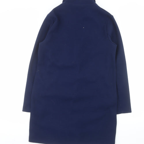 St. Bernard for Dunnes Stores Navy Women's Coat Small Classic Longline