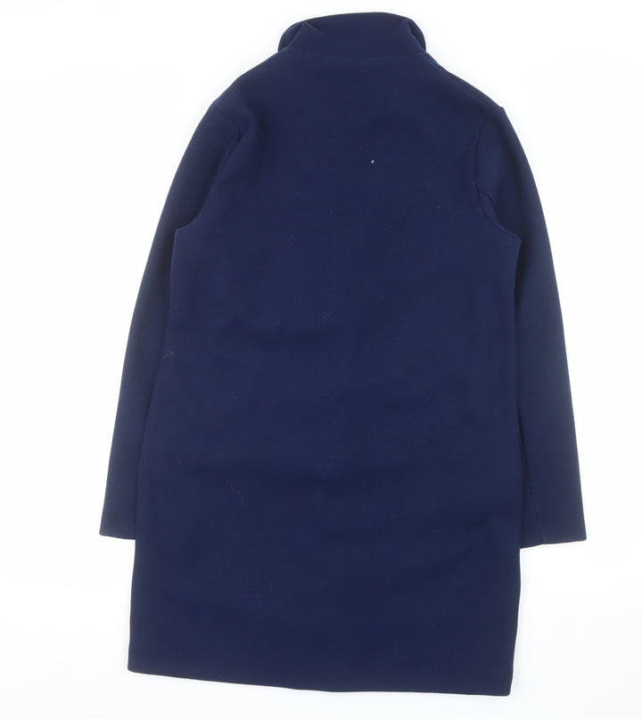St. Bernard for Dunnes Stores Navy Women's Coat Small Classic Longline