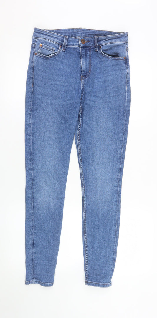 Marks and Spencer Women’s Blue Skinny Jeans Size 10 Regular Denim