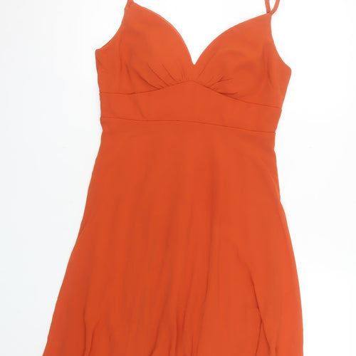 Ever Pretty Women’s Orange Knee Length Slip Dress UK 12