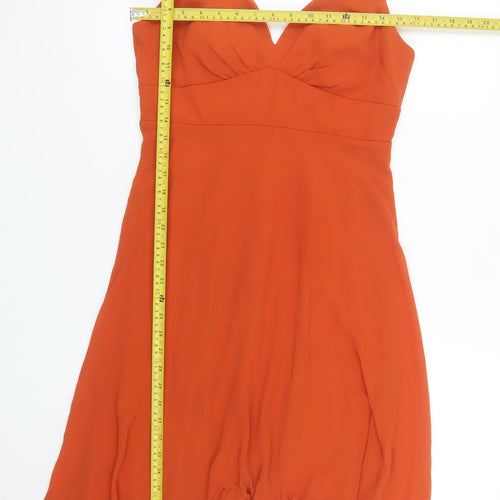 Ever Pretty Women’s Orange Knee Length Slip Dress UK 12