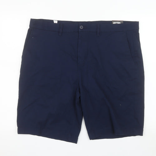 Dunnes Stores Men’s Navy Chino Shorts 42in Regular Fit Casual Summer