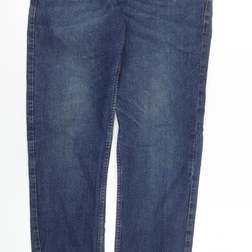 Dunnes Stores Men’s Blue Straight Denim Jeans 32W 32L Regular Fit