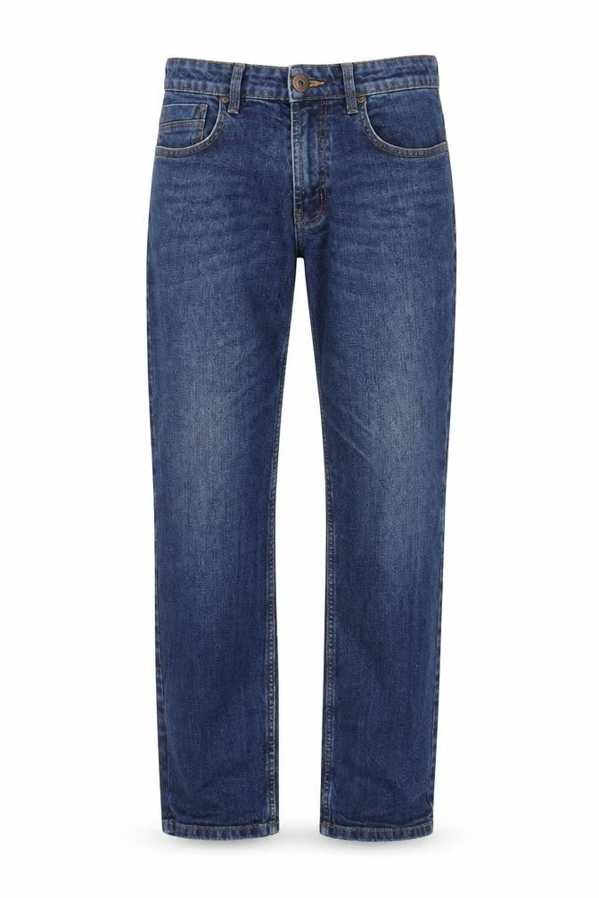 Dunnes Stores Men’s Blue Straight Denim Jeans 32W 32L Regular Fit