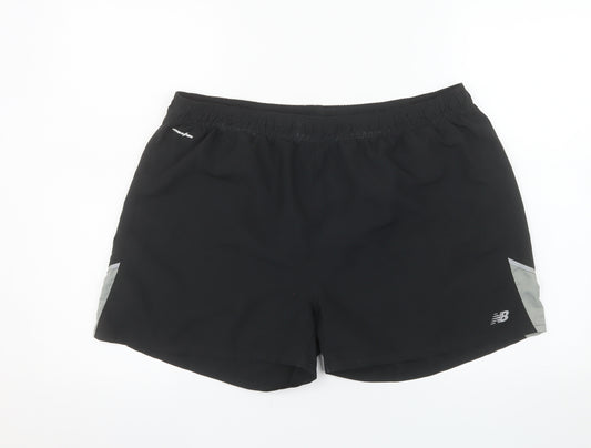New Balance Men's Black XL Athletic Running Shorts Lightweight