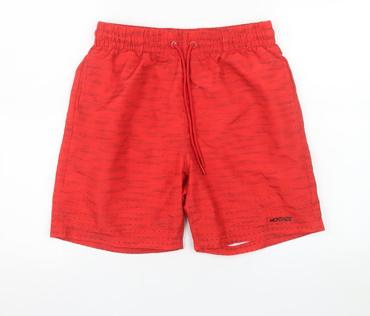 McKenzie Men’s Red Athletic Shorts Size S Quick Dry Lightweight