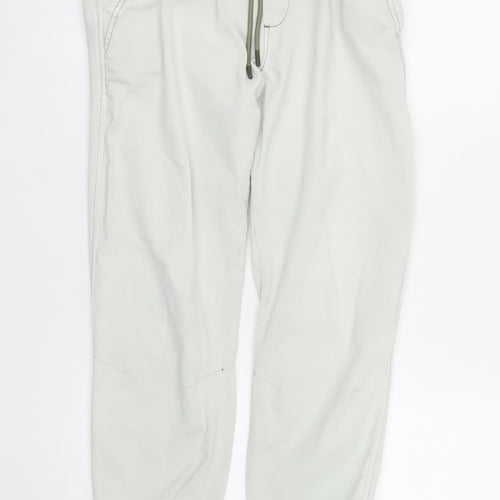 Pull&Bear Men's Beige Jogger Trousers M Regular Fit Casual