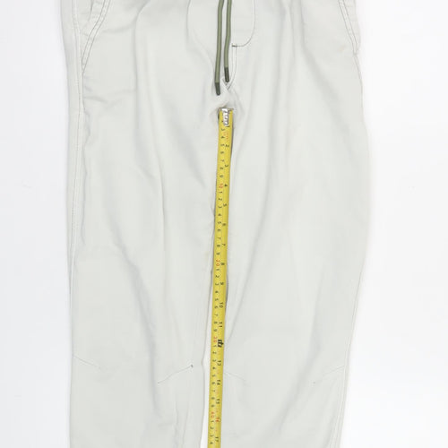 Pull&Bear Men's Beige Jogger Trousers M Regular Fit Casual