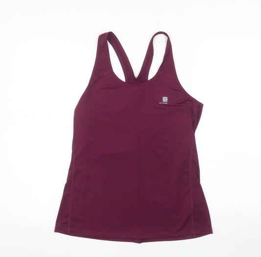 Karrimor Womens Purple Racerback Tank Top Size 12 Athletic Fit