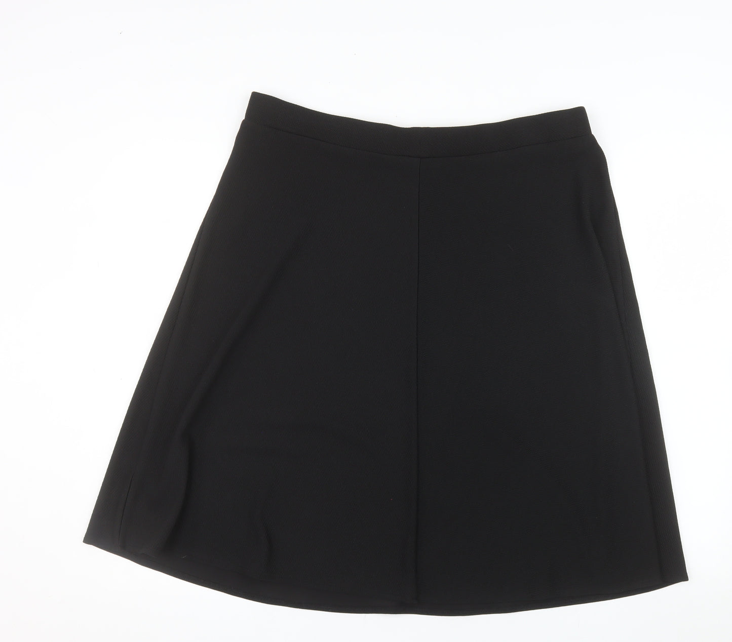 Klass Women’s Black A-Line Stretch Jersey Skirt Size 18