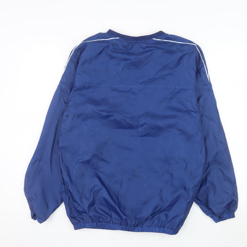 Umbro Men's Blue V-Neck Pullover Sports Sweatshirt Size S