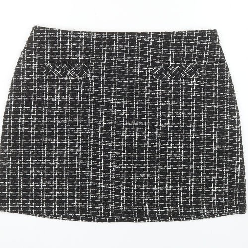 St. Bernard for Dunnes Stores Women’s Black Tweed Short Skirt Size 16