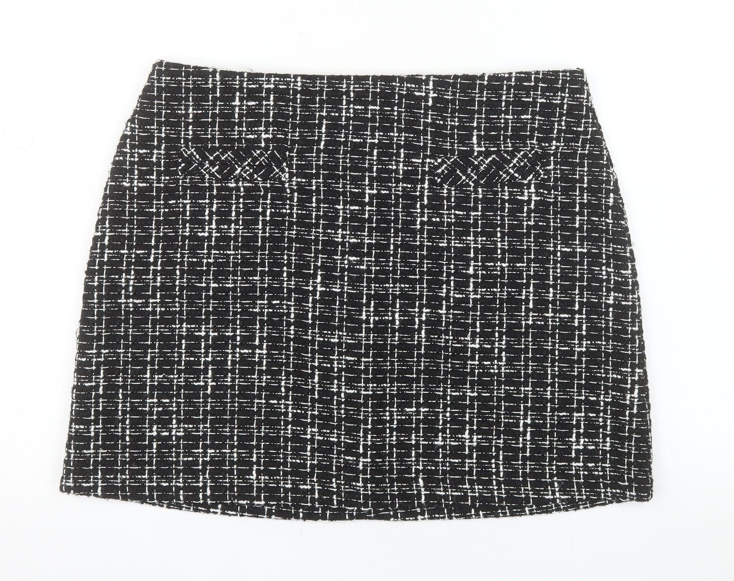 St. Bernard for Dunnes Stores Women’s Black Tweed Short Skirt Size 16