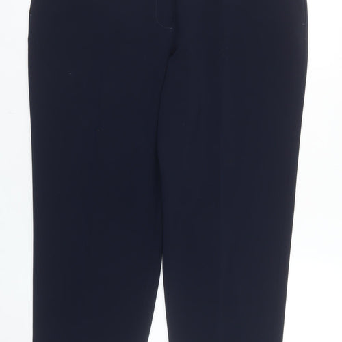 Betty Barclay Women’s Blue Straight Leg Trousers Size 16 Stretch