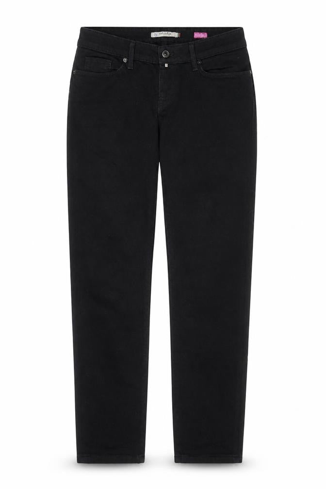 Salsa Women Black Skinny Fit Mid Rise Stretch Jeans Size 6