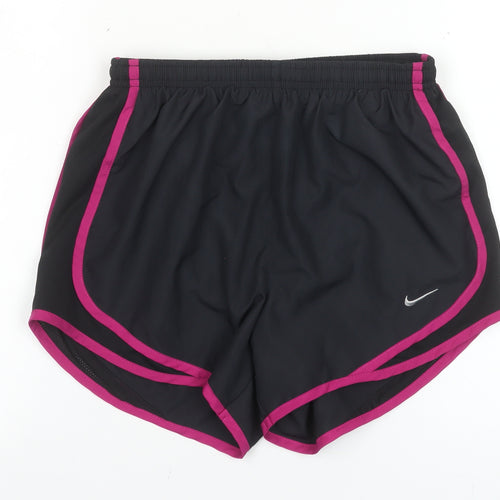 Nike Womens Black Dri-Fit XS Athletic Running Shorts