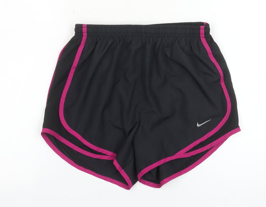 Nike Womens Black Dri-Fit XS Athletic Running Shorts