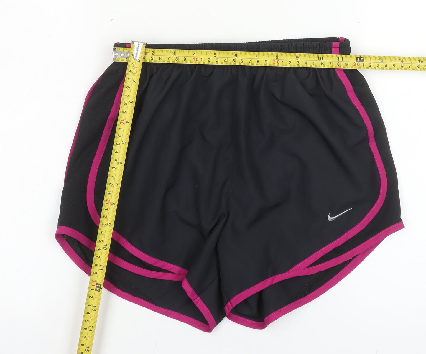 Nike Womens Black Dri-Fit XS Athletic Running Shorts