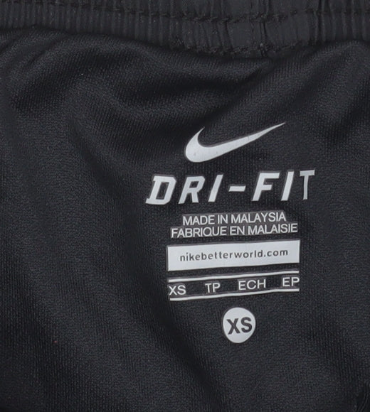 Nike Womens Black Dri-Fit XS Athletic Running Shorts