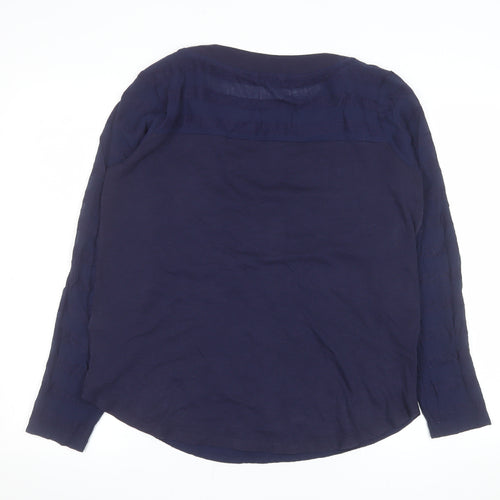 Next Women’s Blue Long Sleeve Basic Blouse Size 14