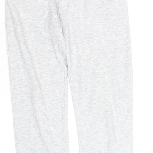 Dunnes Womens Grey Jogger Trousers XS Regular Fit Fleece