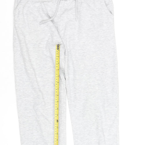 Dunnes Womens Grey Jogger Trousers XS Regular Fit Fleece