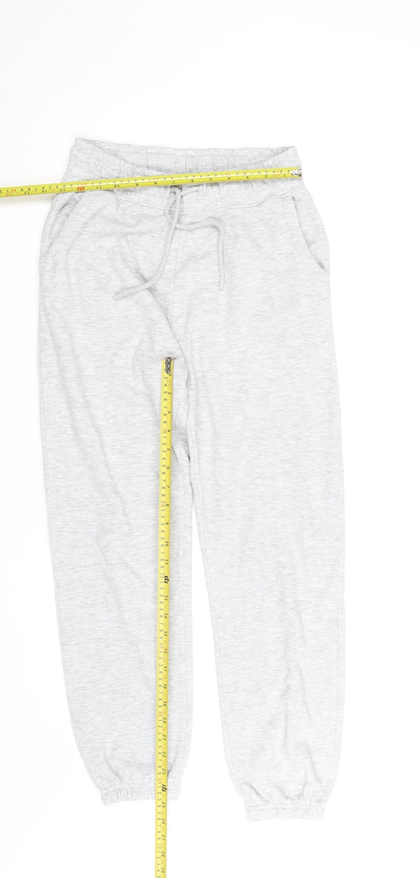 Dunnes Womens Grey Jogger Trousers XS Regular Fit Fleece