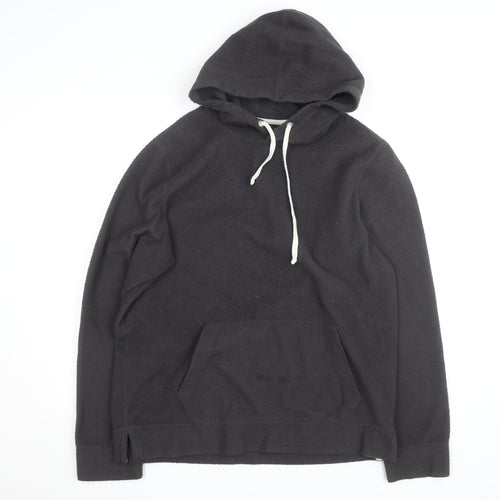 Abercrombie & Fitch Men's Black Fleece Pullover Hoodie L