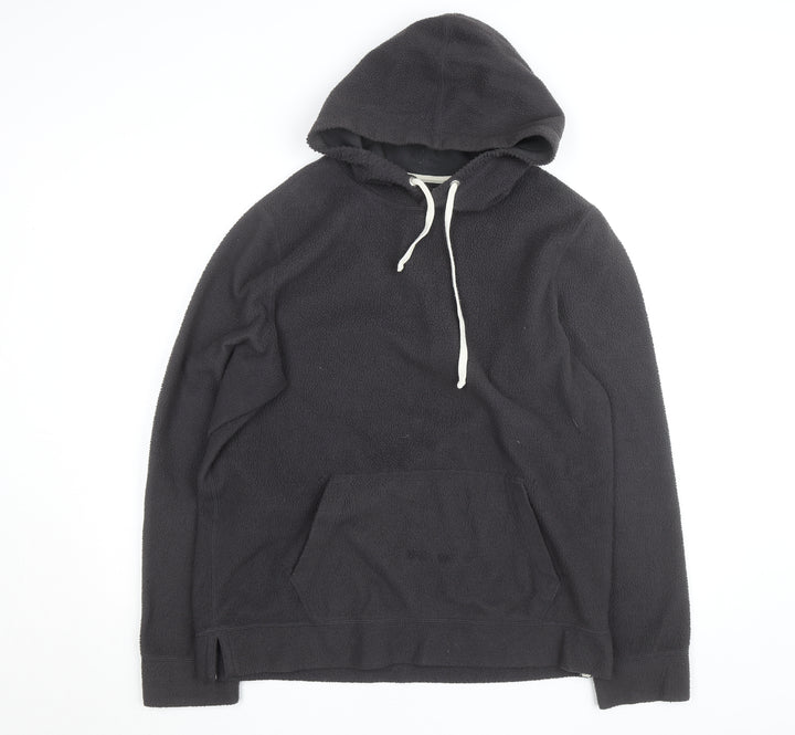 Abercrombie & Fitch Men's Black Fleece Pullover Hoodie L