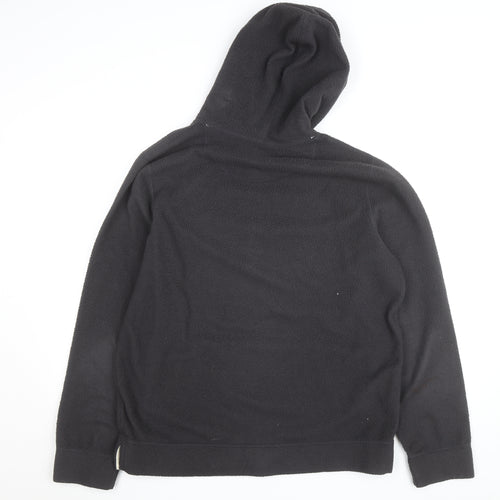 Abercrombie & Fitch Men's Black Fleece Pullover Hoodie L