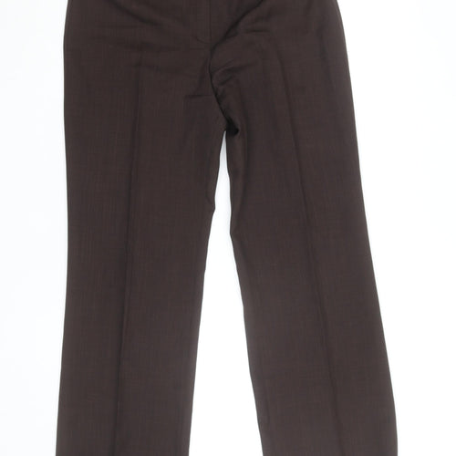 Debenhams Collection Women Brown Size 12 Straight Leg Dress Trousers