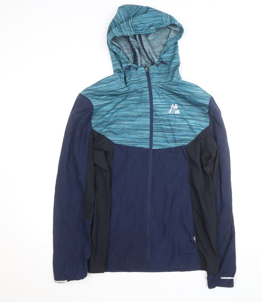 Montirex Men's Blue Trail 3.0 Windbreaker Jacket Size S Polyester