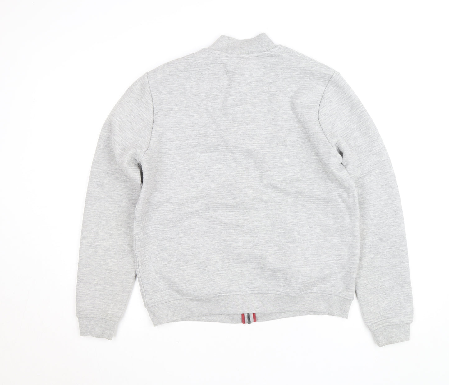 Guide London Men's Grey Full Zip Sweatshirt Jacket M