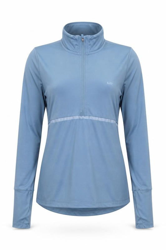 MP Women's Blue XS 1/2 Zip Lightweight Track Jacket