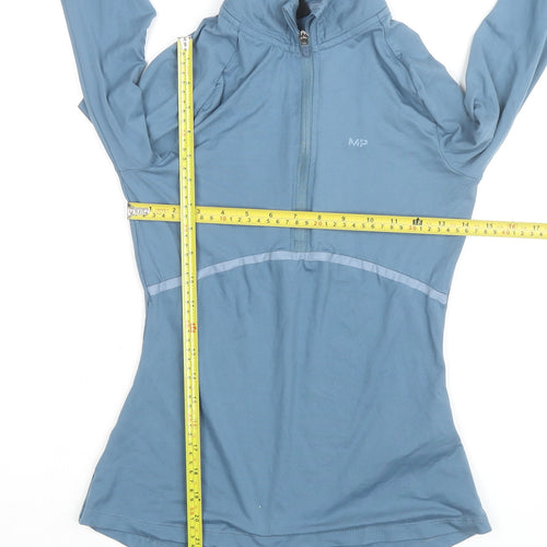 MP Women's Blue XS 1/2 Zip Lightweight Track Jacket